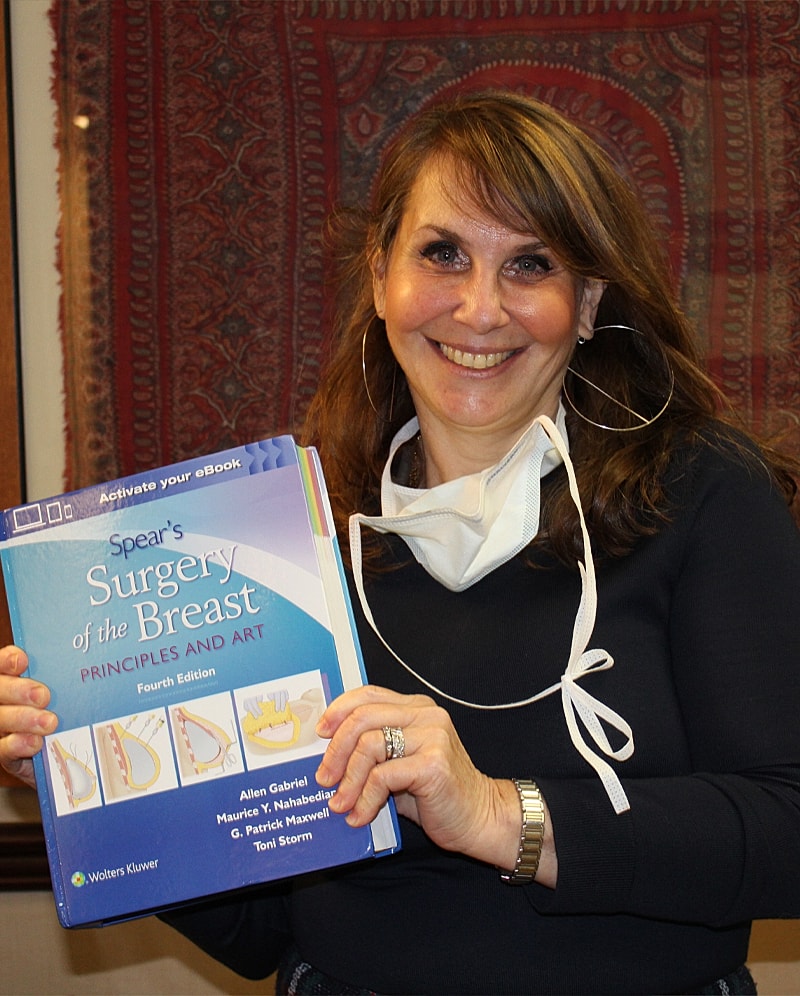 Female plastic surgeon featured in Surgical Times.